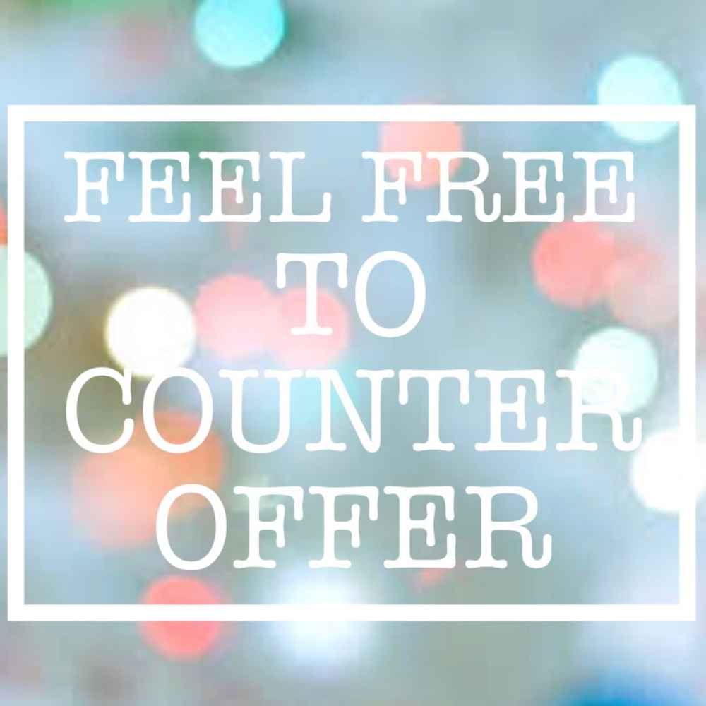 ⚡️OPEN TO ALL REASONABLE OFFERS & COUNTER OFFERS!✨